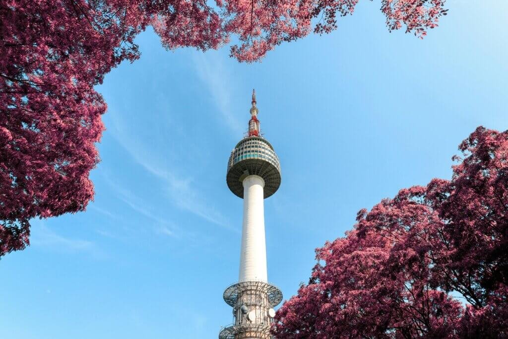 Must-Do Activities in Seoul : Take in the View from Namsan Seoul Tower